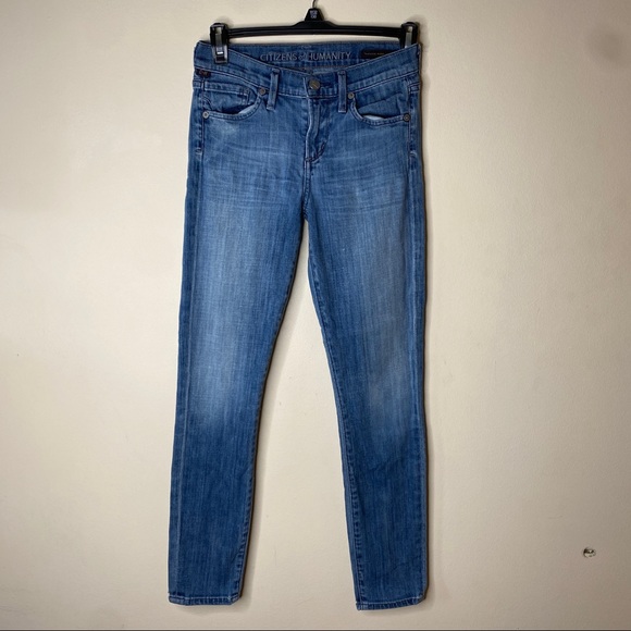 Citizens of humanity Thompson medium rise cropped skinny women size 24 NWOT. - Picture 3 of 10